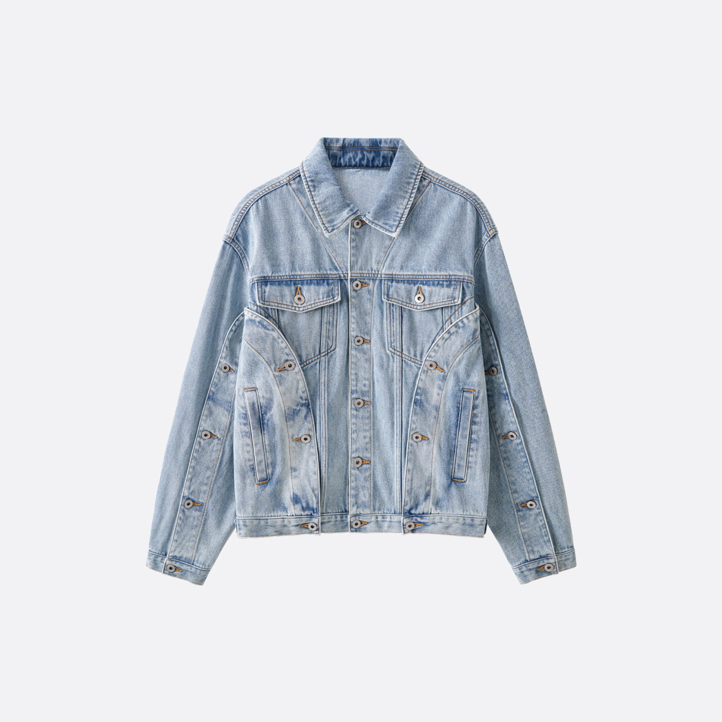 W 牛仔 外套